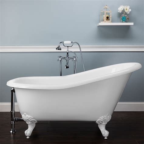 54 clawfoot tub|bathtub 54 long 48.5 deep.